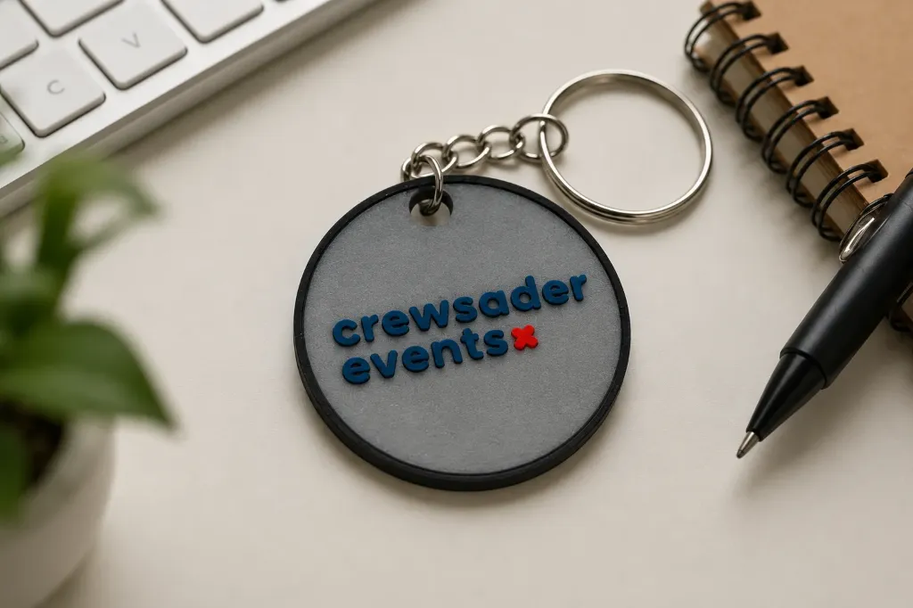 Porte-clés Crewsader Events — Impression 3D